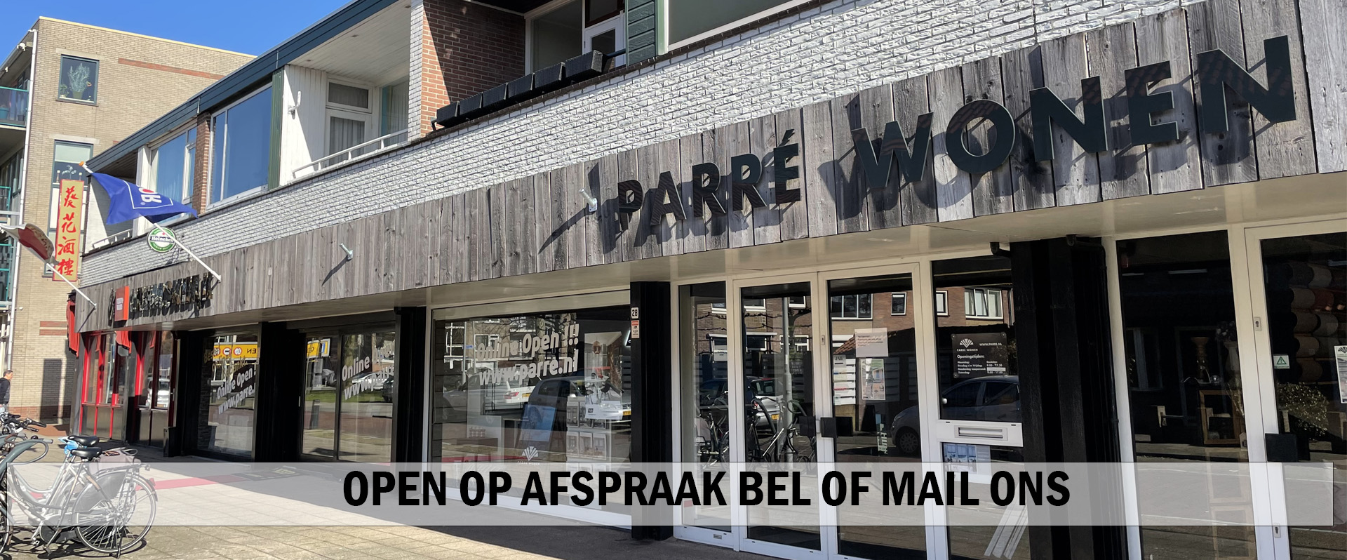 OPEN OP AFSPRAAK